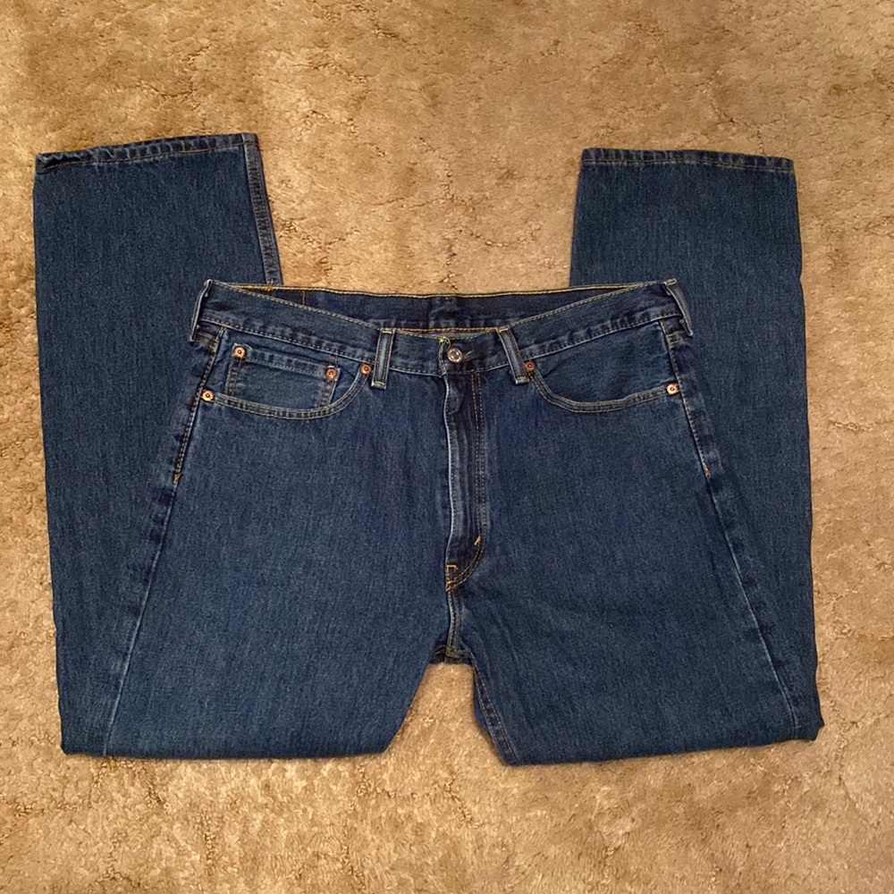 brand new Levi’s 505 straight leg jeans 36x30 New without tags